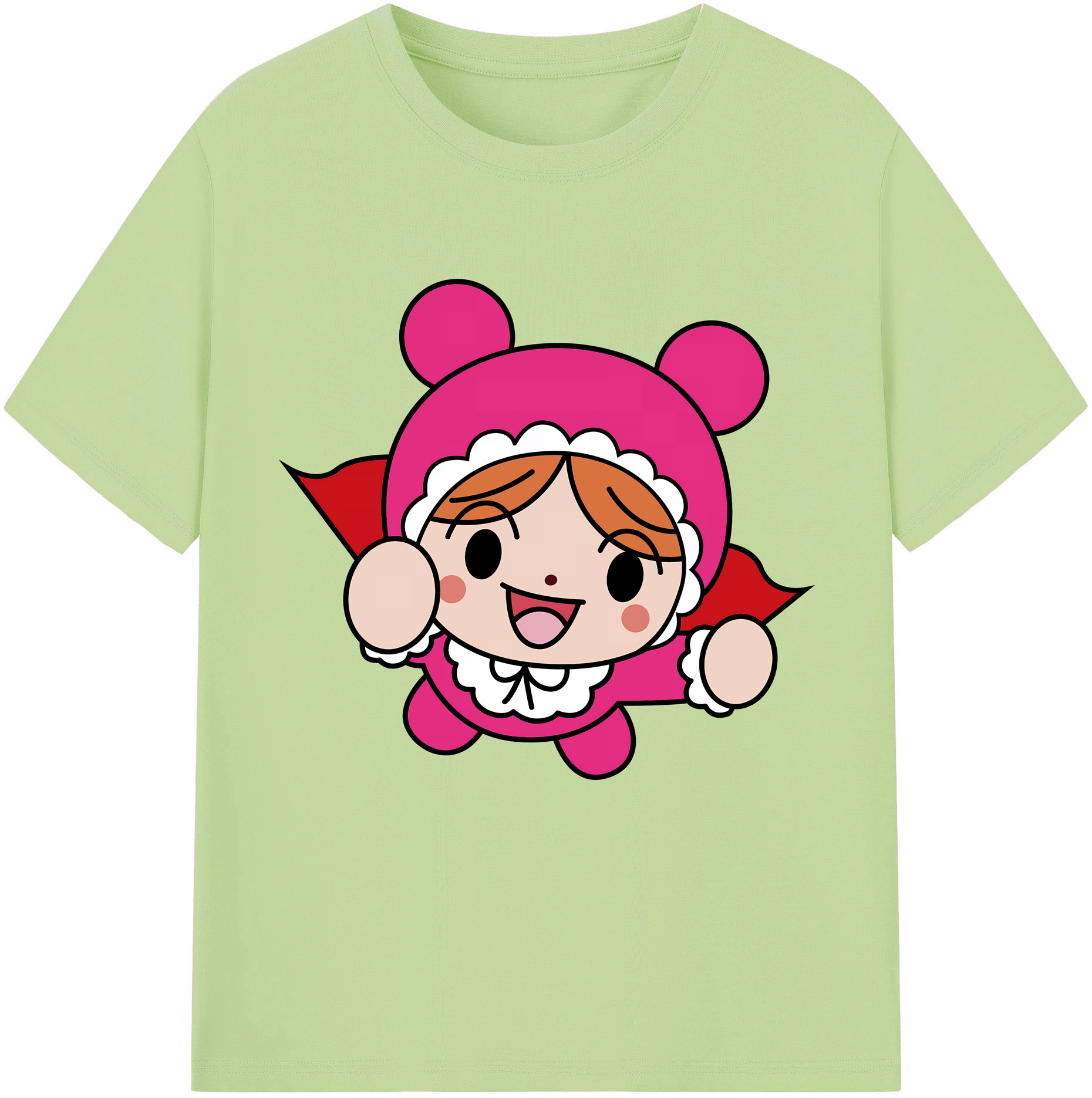 （画像用） アンパンマン Anpanman 綿100％半袖Tシャツ（フロントプリント）